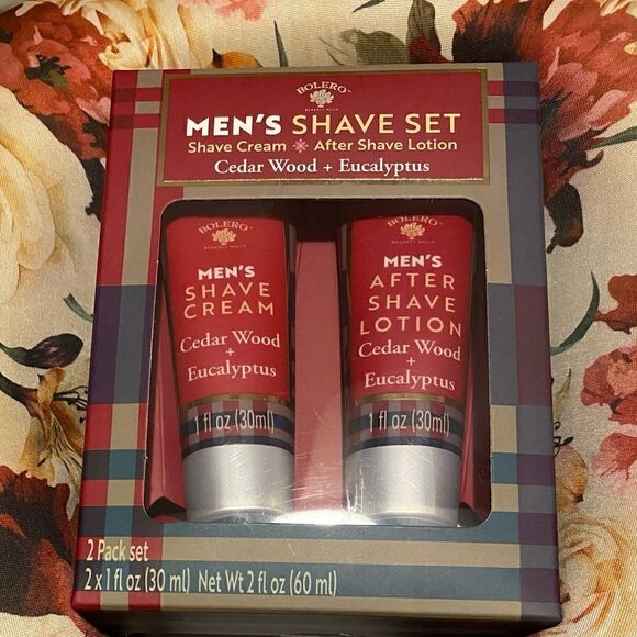 💥Bolero Men’s lot of 2 Shave Set Shave Cream🛍After Shave Lotion 2 Fl OZ (60ml) - Picture 5 of 13